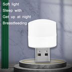 5 PCS 1W USB Power LED Eye Protection Mini Night Light — view 4
