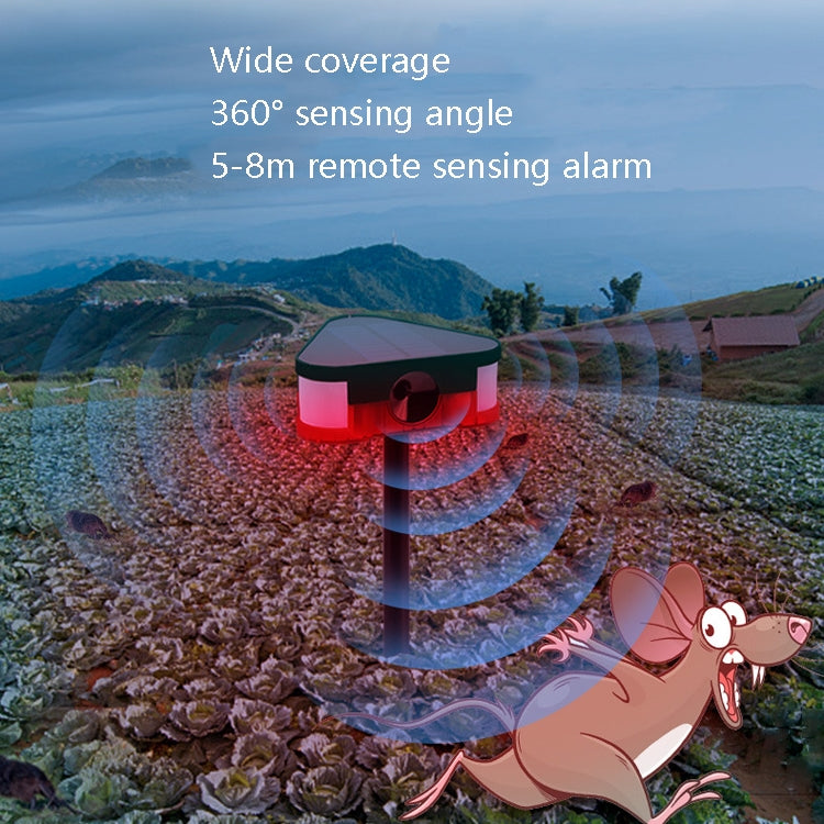 High Frequency Ultrasonic Animal Drive, Solar Mouse Repeller