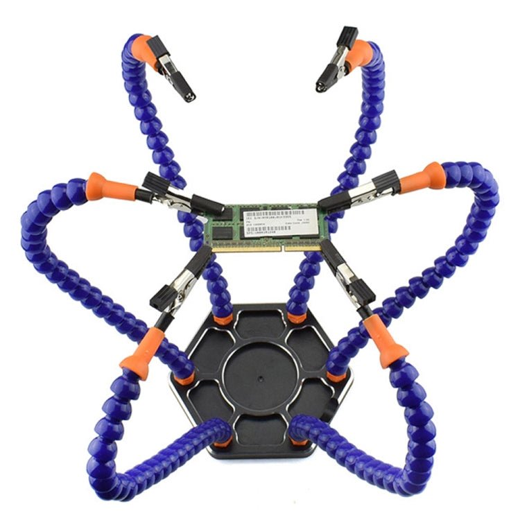 Six-Claw Alligator Clip Fixing Welding Station