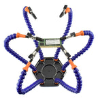 Six-Claw Alligator Clip Fixing Welding Station