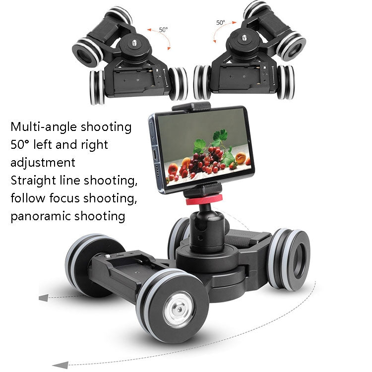 Tank 2 Electric Slide Rail Rolling Dolly Car Without Battery — view 6