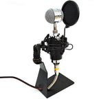 TEYUN L-Shaped Iron Triangle Metal Microphone Stand — view 5