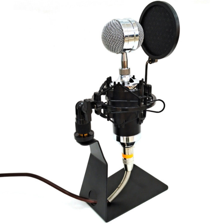 TEYUN L-Shaped Iron Triangle Metal Microphone Stand — view 5