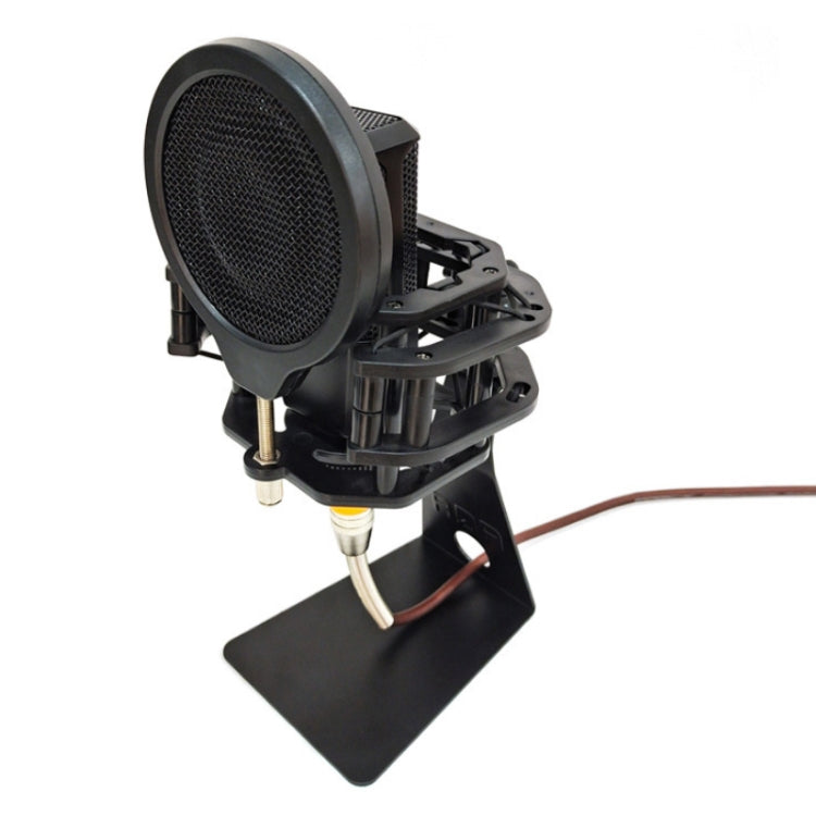 TEYUN L-Shaped Iron Triangle Metal Microphone Stand — view 6