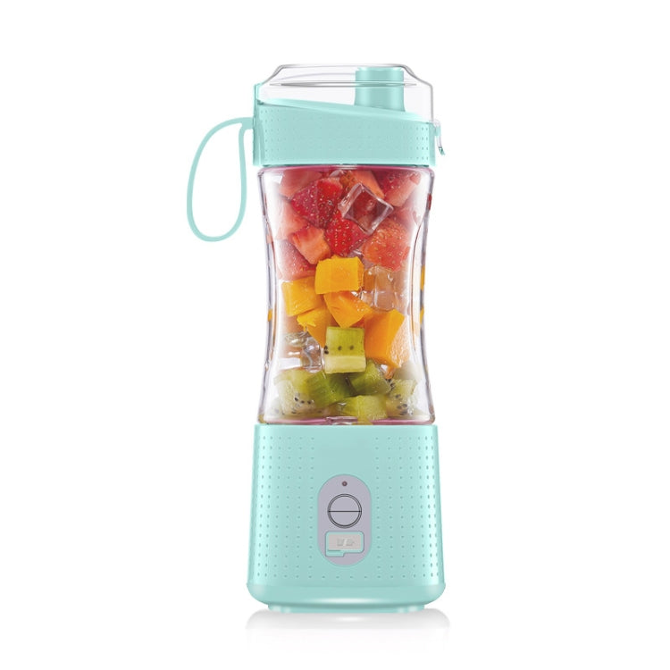6-Blade Electric Fruit Juicer Juice Cup — Green