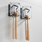 304 Stainless Steel Toothbrush Rack, Color: 1069 Black — view 5
