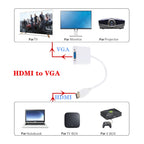 ZHQ008 HD HDMI To VGA Converter with Audio