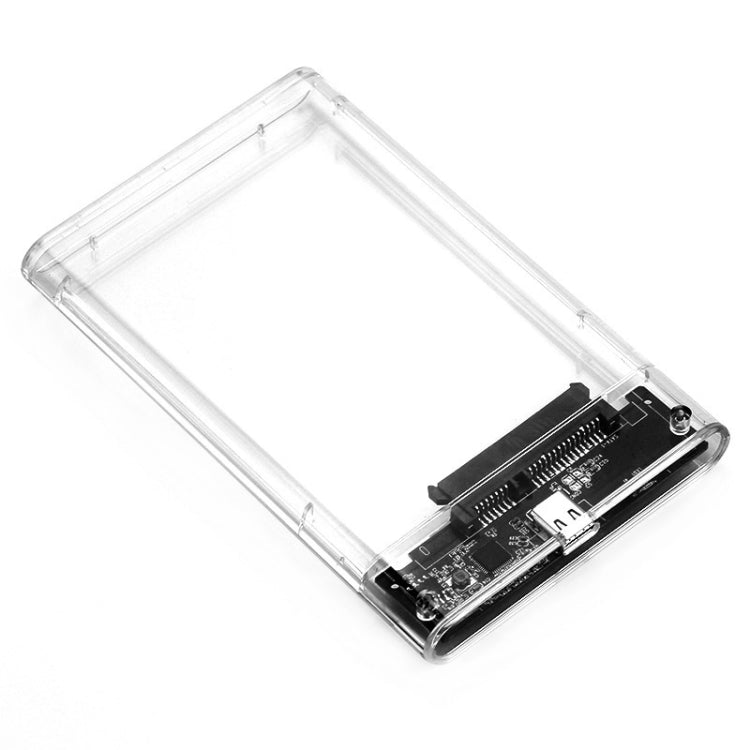 TU31 2.5 Inch USB3.1 TYPE-C Interface Hard Disk Transparent Protective Shell