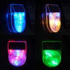 Y-949 27 LEDs Solar Car Waterproof Warning Light