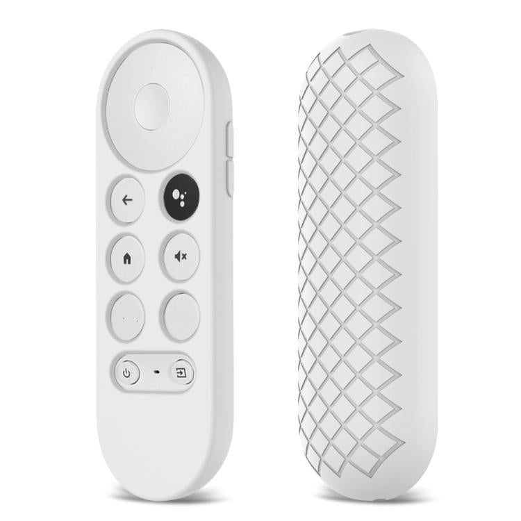 2 PCS Silicone Protective Shell for Google Chromecast 2020 Remote Control