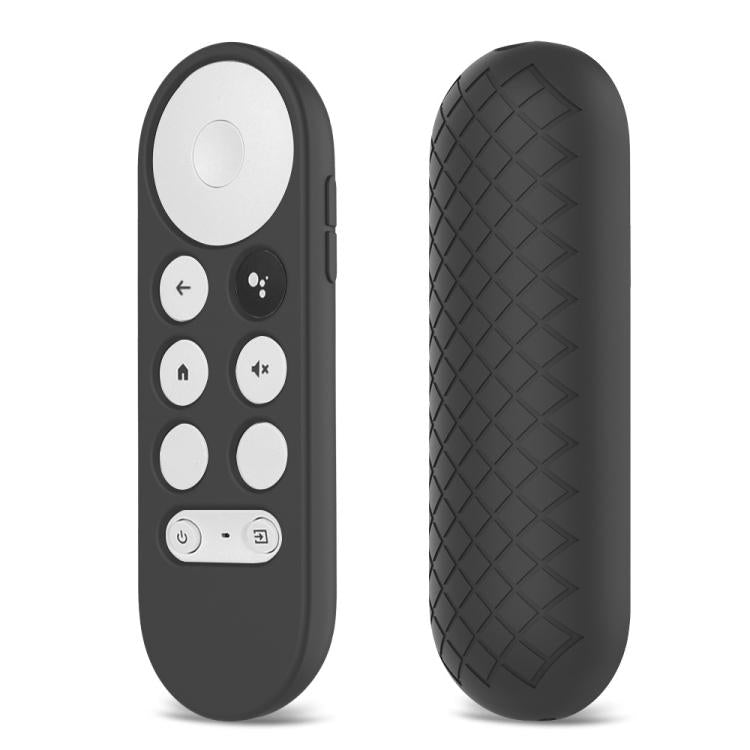 2 PCS Silicone Protective Shell for Google Chromecast 2020 Remote Control — Red)