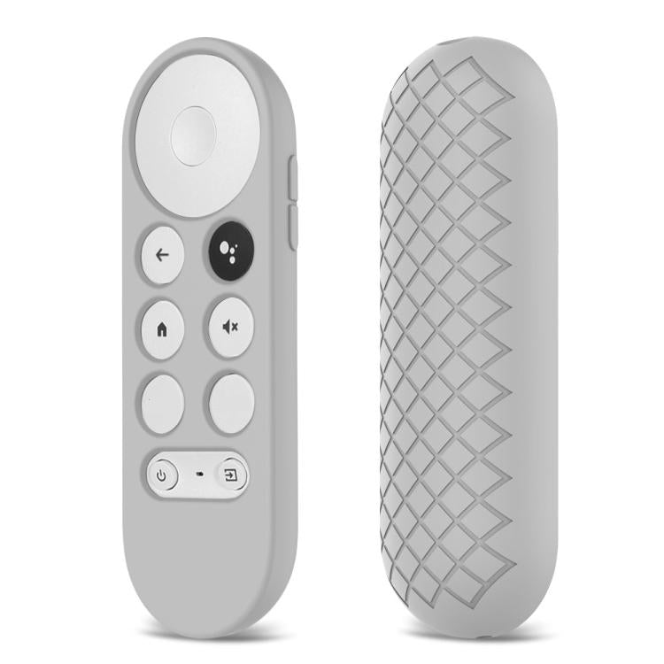 2 PCS Silicone Protective Shell for Google Chromecast 2020 Remote Control — (Black)