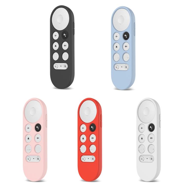 2 PCS Silicone Protective Shell for Google Chromecast 2020 Remote Control