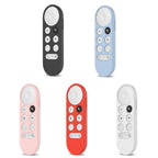 2 PCS Silicone Protective Shell for Google Chromecast 2020 Remote Control