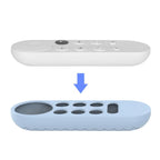 2 PCS Silicone Protective Shell for Google Chromecast 2020 Remote Control