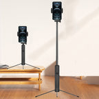 CYKE A17 Bluetooth Remote Control With Tripod Photo Live Bracket
