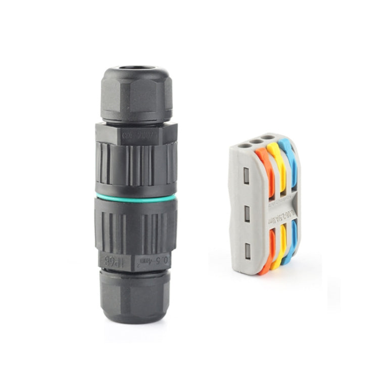 CDF-200/3 Waterproof Wire Connector — With 2 Pin Quick Connector