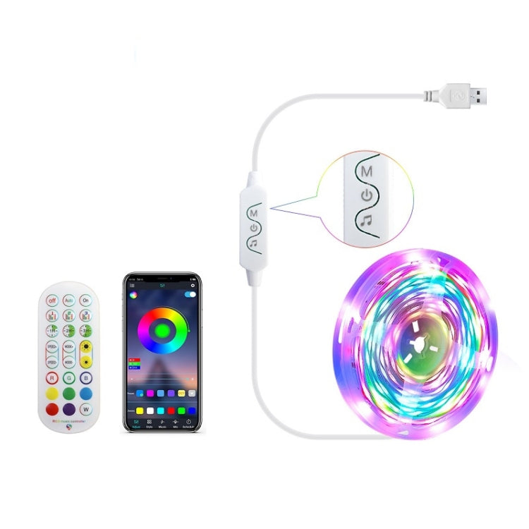 2.4G Remote Control LED Symphony Marquee Light Strip, Length: — 7.5m 105 LEDs