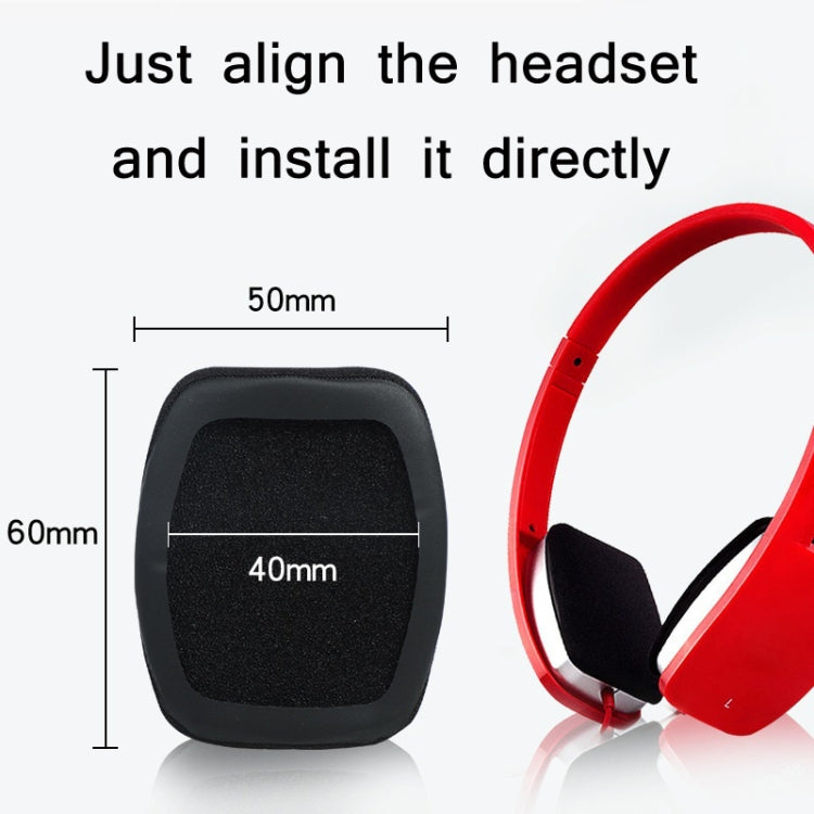 2pcs Sponge Earphone Cover For Edifier K680 H640P