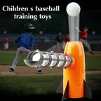 Time Out QC1509 Parent-Child Interactive Baseball Serving Machine — Baseball (Orange)