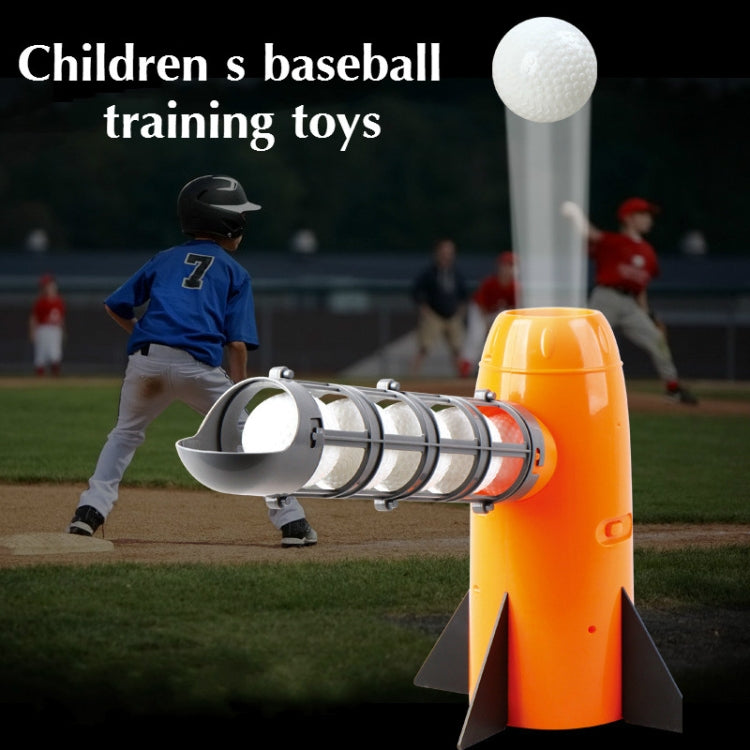 Time Out QC1509 Parent-Child Interactive Baseball Serving Machine — Baseball (Orange)