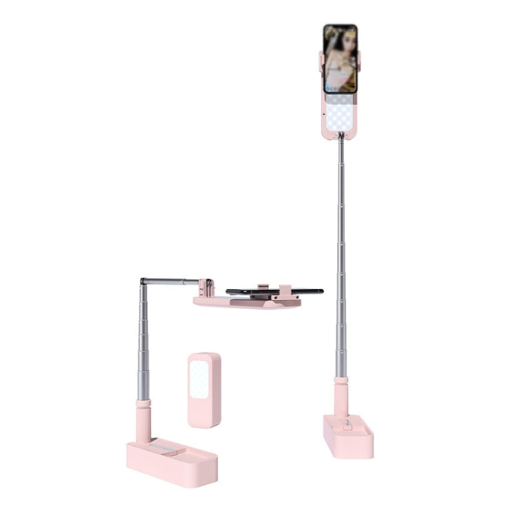 V6 360-Degree Rotating Double-Sided Light-Filling Live Bracket — White