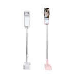 V6 360-Degree Rotating Double-Sided Light-Filling Live Bracket — Pink