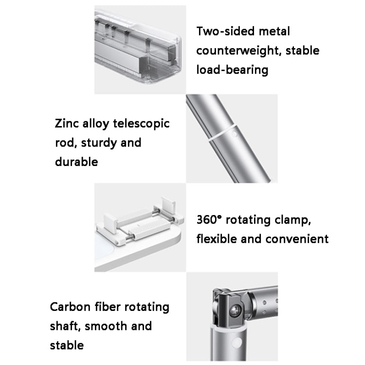 V6 360-Degree Rotating Double-Sided Light-Filling Live Bracket — view 4