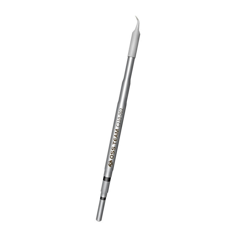 OSS Team C210 Series Soldering Iron Tip Welding Head For JBC T210 / C CD-2SD / 2SHE — Angle  Head