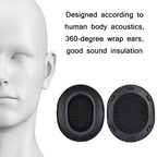 2pcs Protein Skin Earmuff / Headbeam For Audio-Technica ATH-M70X