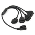 C-MD-4EW 0.5m 16 Pin OBD2 1 for 4 Connection Line