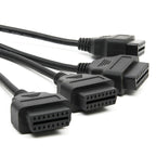 C-MD-4EW 0.5m 16 Pin OBD2 1 for 4 Connection Line