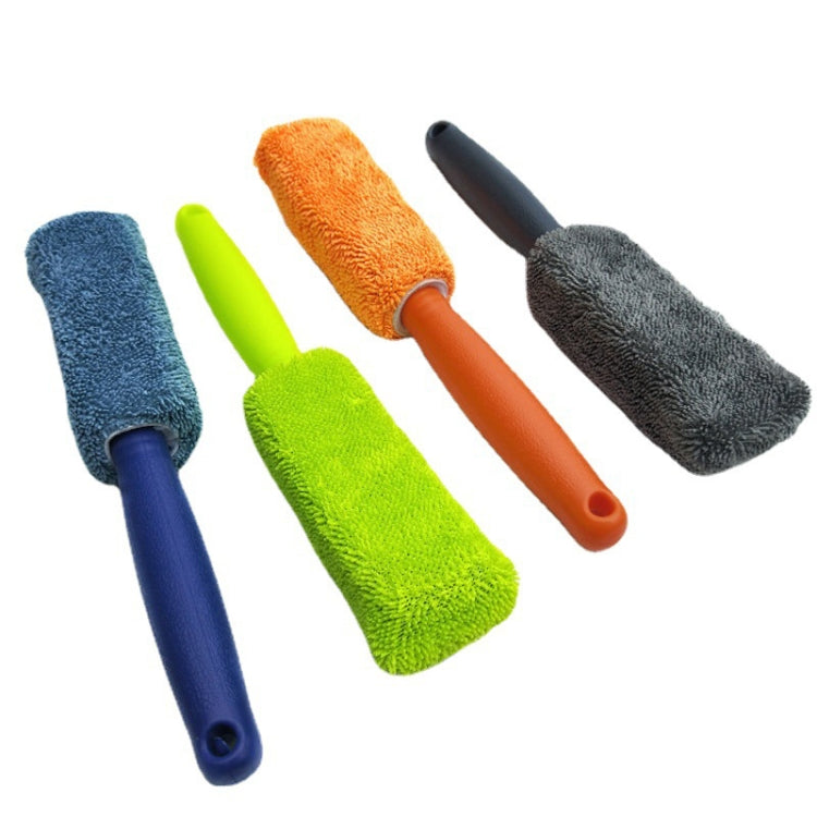 Fiber Long Shank Tire Brush