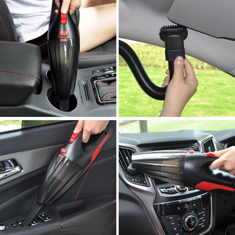 CS1016 120W Cordless Dry Wet Car Handheld Vacuum Cleaner With Light