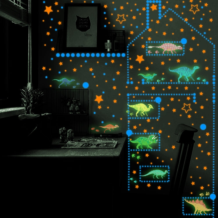 ZSZ2103 Dinosaur Starry Sky Color Luminous Decorative Wall Sticker — ZSZ2103