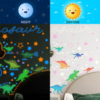 ZSZ2103 Dinosaur Starry Sky Color Luminous Decorative Wall Sticker — view 4