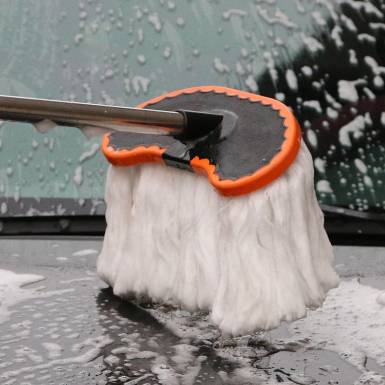 Extended Telescopic Soft Wool Car Washing Mop, Size: