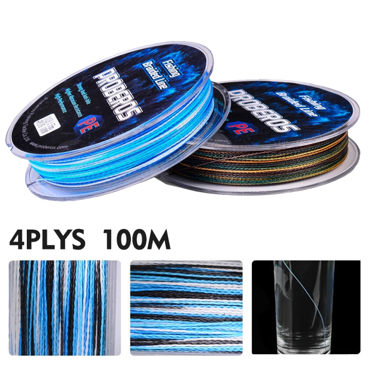 2 PCS PROBEROS 4 Edits 100M Strong Horse Fish Line