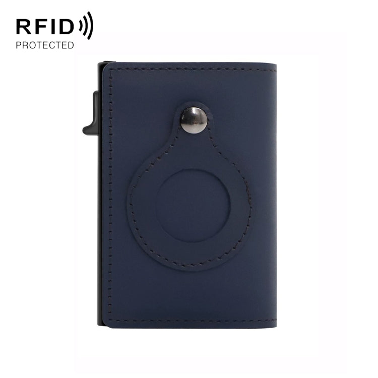 Anti-Theft Positioning Wallet Men Card Holder Mini Wallets For AirTag 2nd Gen / AirTag 1st Gen