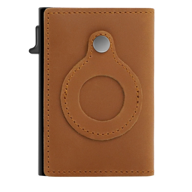 Anti-Theft Positioning Wallet Men Card Holder Mini Wallets For AirTag 2nd Gen / AirTag 1st Gen
