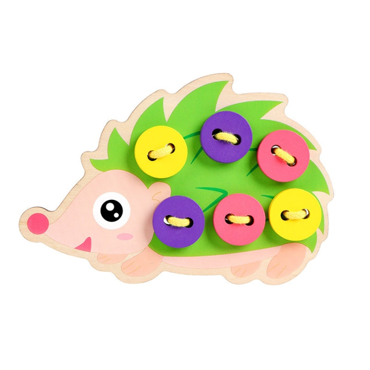 3 PCS Children Puzzle Button Threaded Desk Game Toy