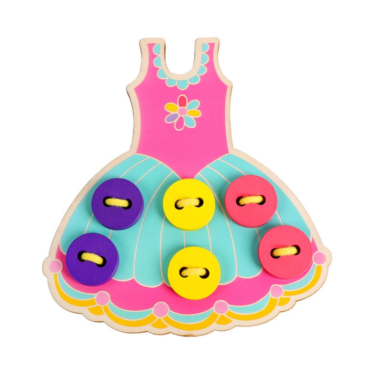 3 PCS Children Puzzle Button Threaded Desk Game Toy — view 4