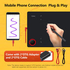 VINSA T608 Can Connected To Mobile Phone Hand-Painted Board, Style: — view 7