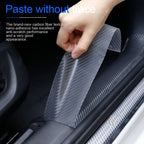 Car Carbon Fiber Bumper Anti-Collision Strip, 3cm x 3m
