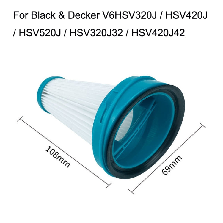 2 PCS Filter Element Accessories For Black Decker HSV320J / HSV420J
