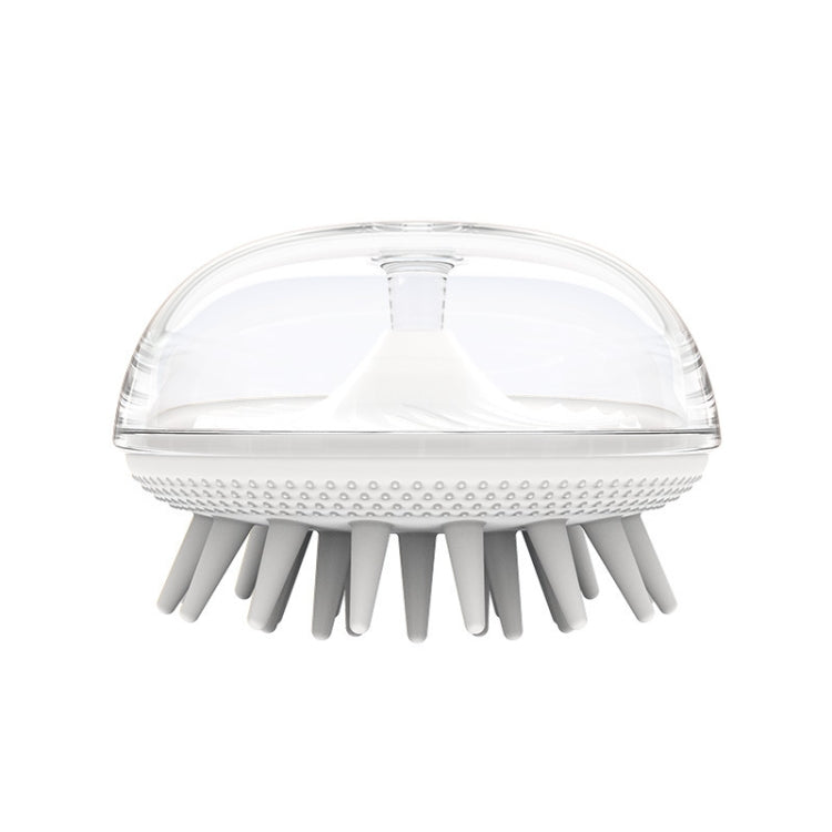 Silicone Head Massage Shampoo Brush — Pink