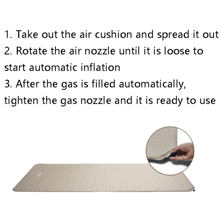 CHANODUG CD-4059 Outdoor Camping Wide Tent Inflatable Sleeping Pad