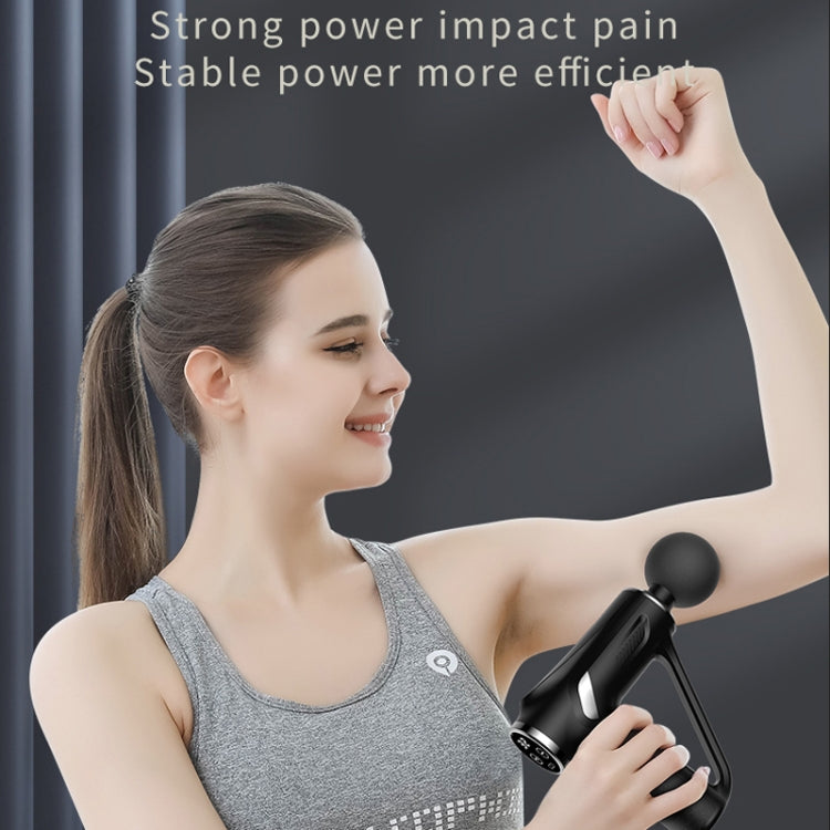 HB-008 Triangular Electric Fascia Gun Body Massage Gun