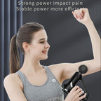 HB-008 Triangular Electric Fascia Gun Body Massage Gun
