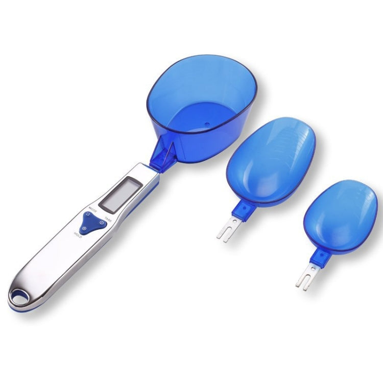 Kitchen Scale Electronic Measuring Spoon Scale With Three Spoons, 500g / 0.5g — 500g / 0.5g